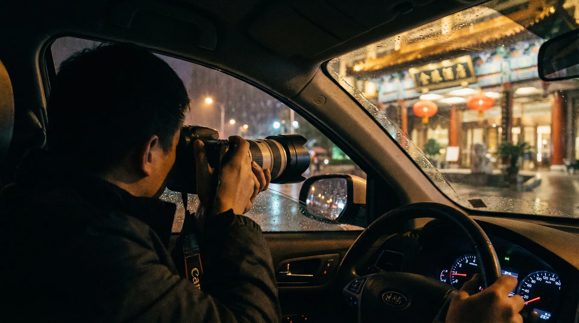 优博娱乐app - 记者深夜跟踪拍摄明星行踪